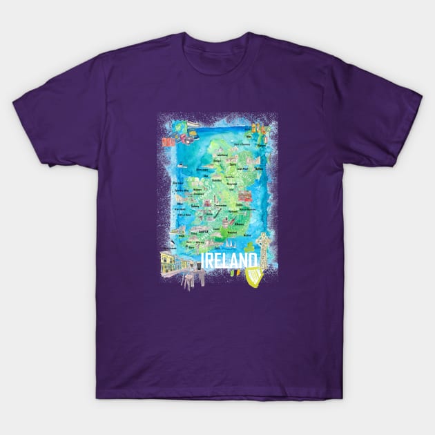 Ireland T-Shirt by artshop77